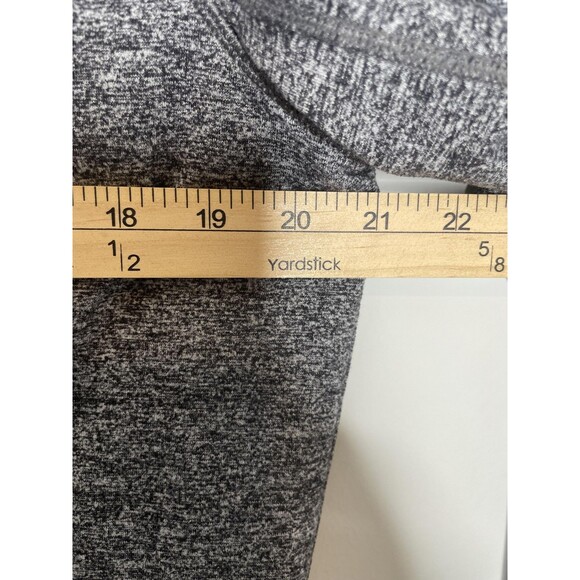 Lululemon Jacket Mens Large Gray Heathered Full Zip Mock Neck Athletic Wicking - Picture 6 of 8